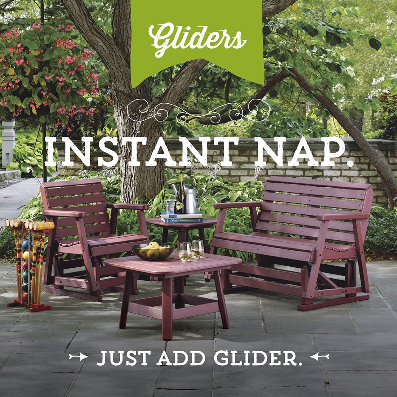 Gliders: a perfect addition to your outdoor oasis