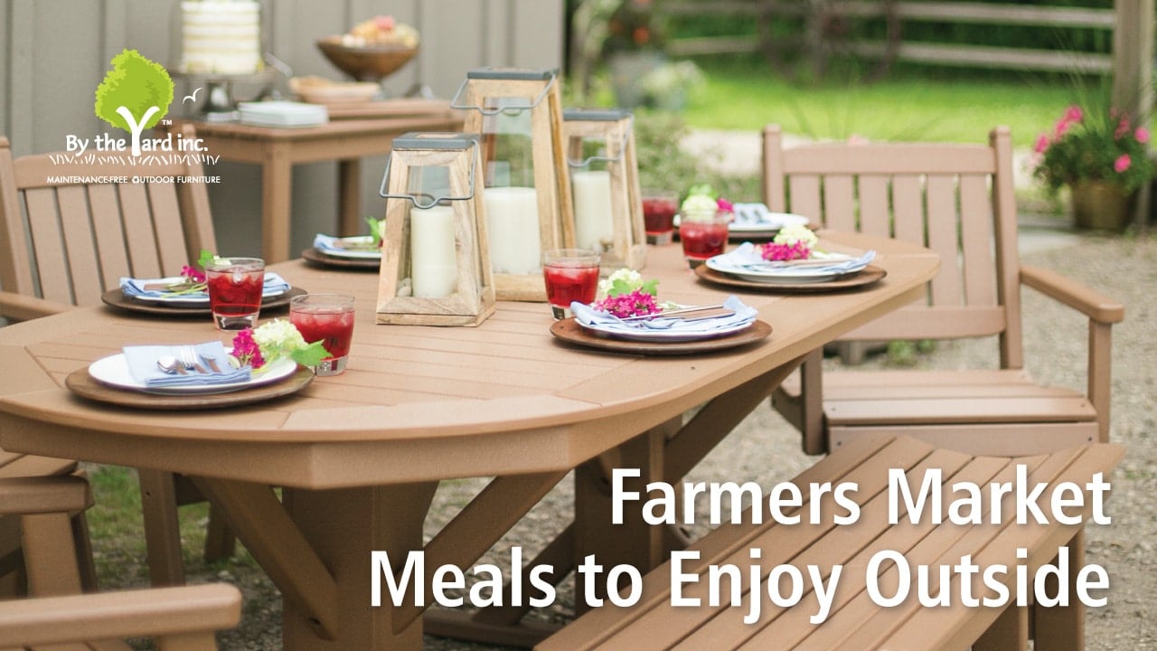 Farmers market meals to enjoy outside