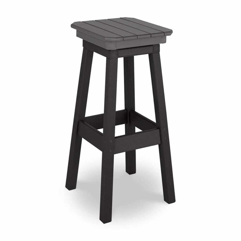Bar or counter height stool swivel