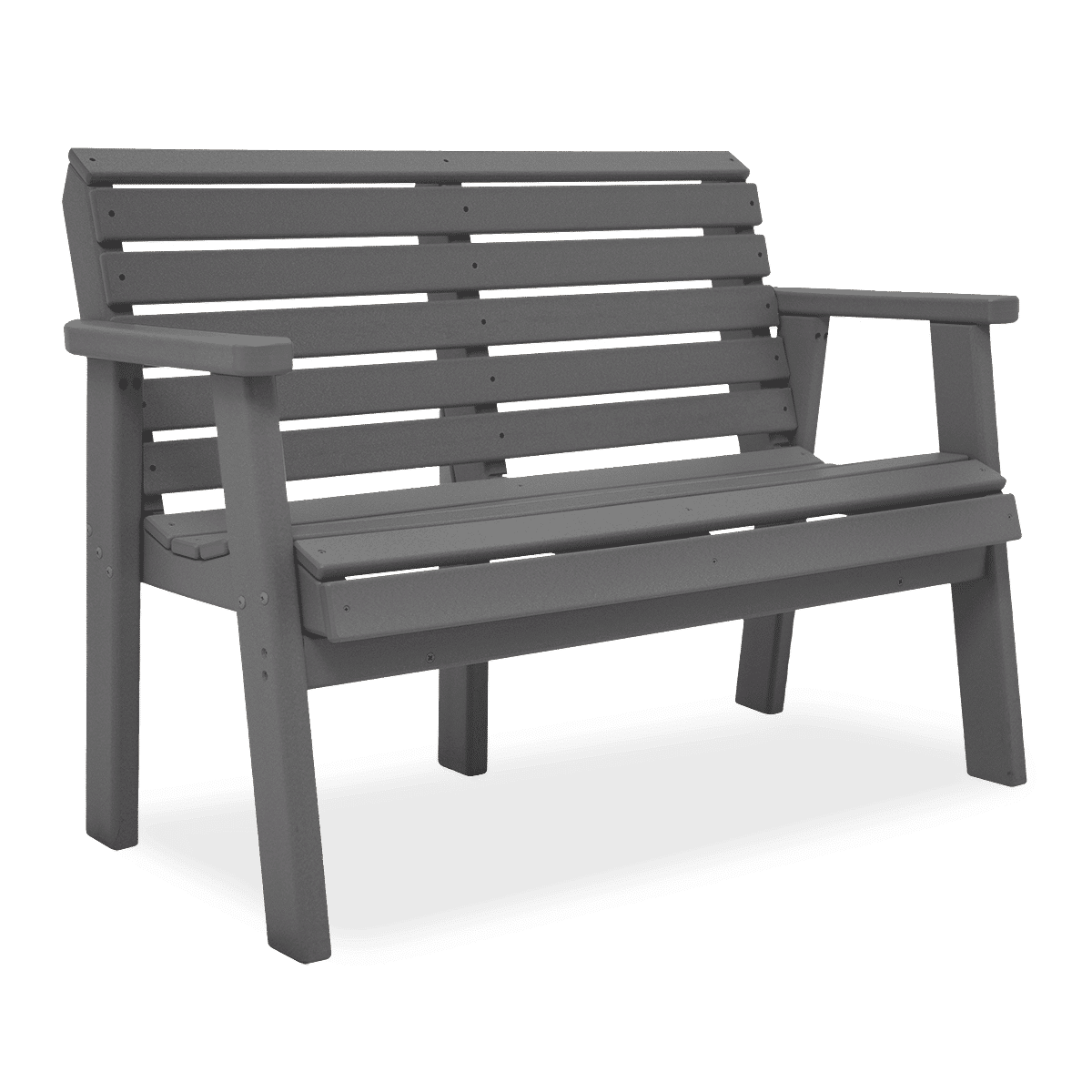 Photo of a garden bench