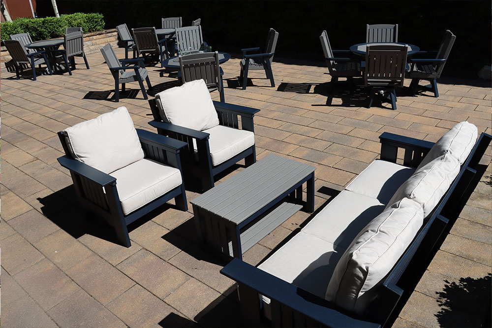 photo of deep seat chairs and sofa
