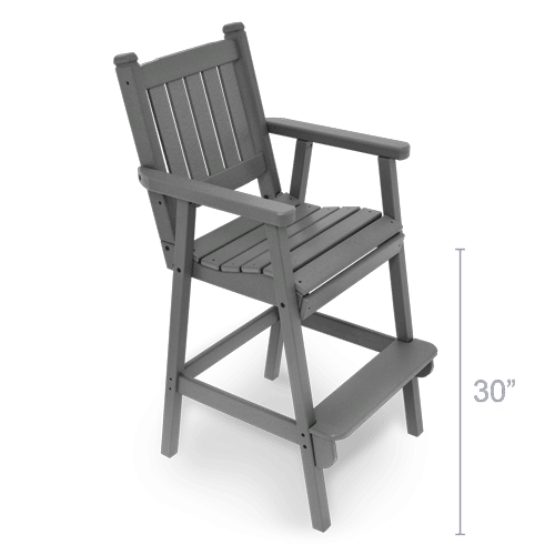 stationary bar height chair