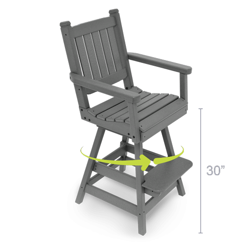 swivel bar height chair