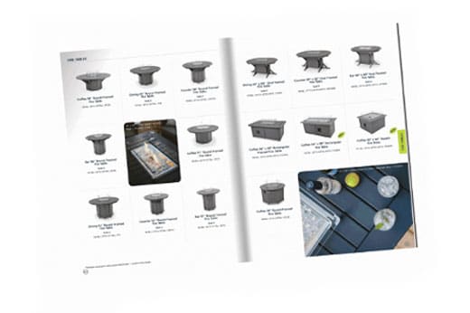 pages from a By the Yard catalog