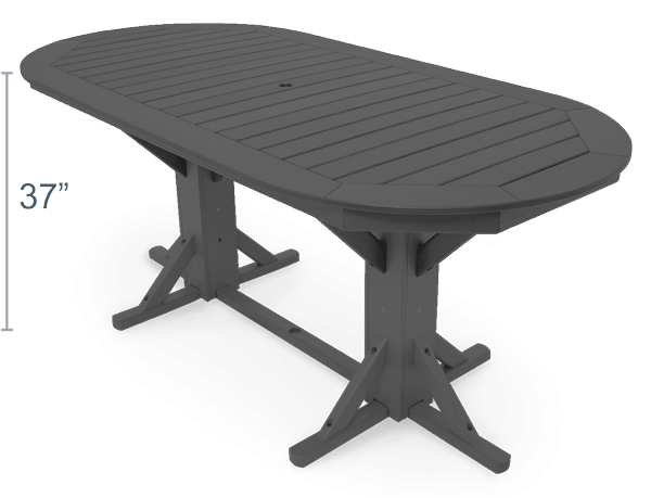 counter height table 37" tall