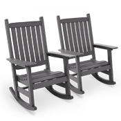 two rocking chairs