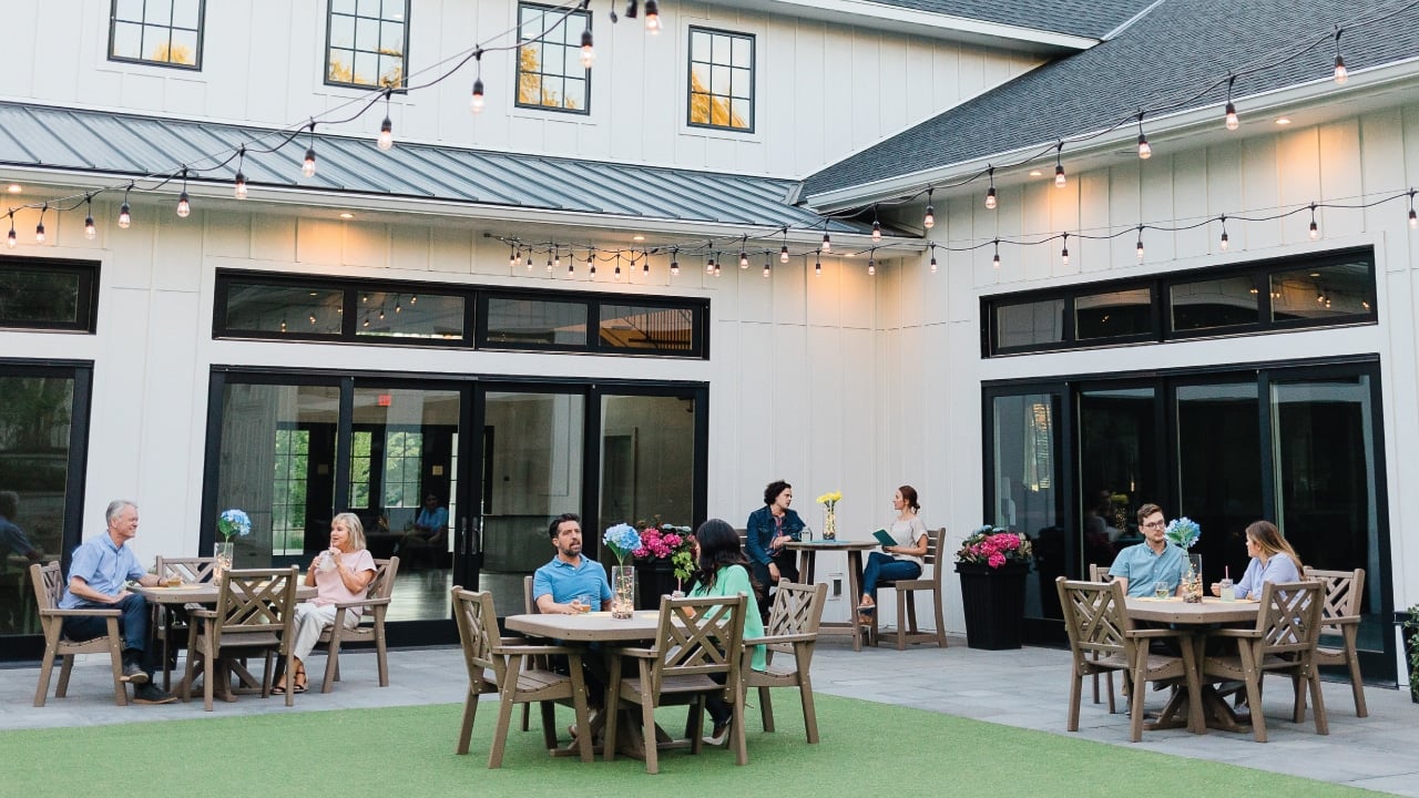 hdpe dining tables and chairs