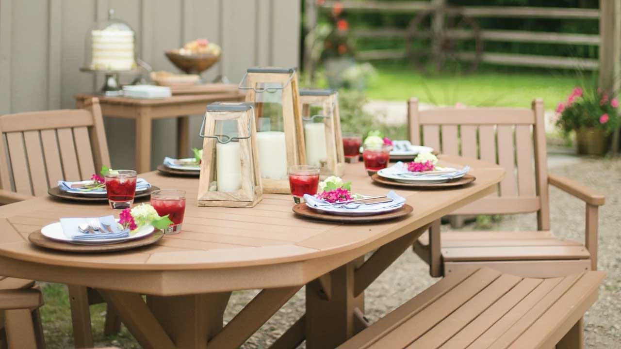 By the Yard HDPE table