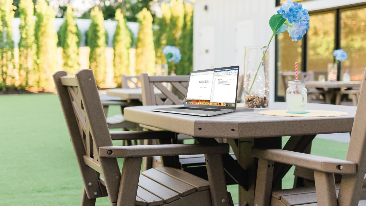 Outdoor home office