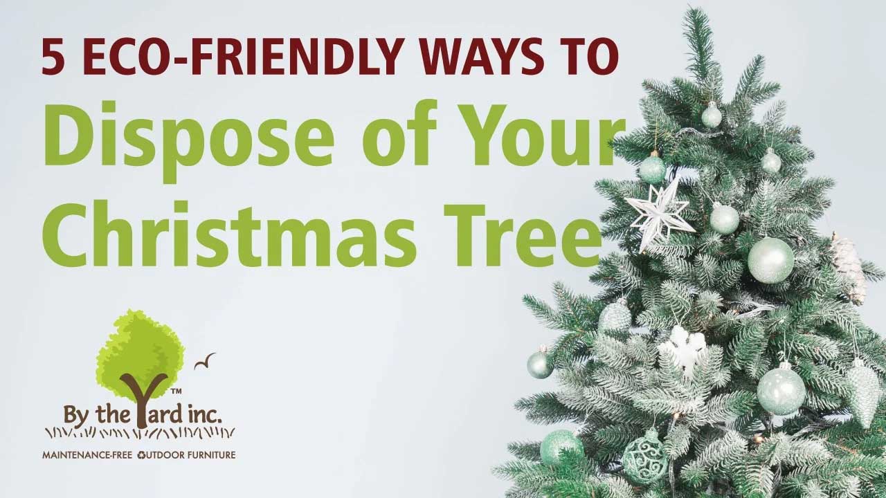 5 eco-friendly ways to dispose of your christmas tree