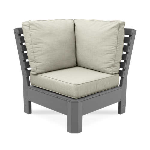 corner section of a sectional