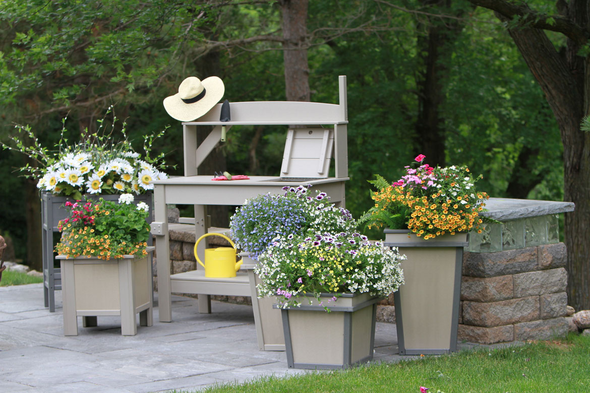 By the Yard outdoor planters