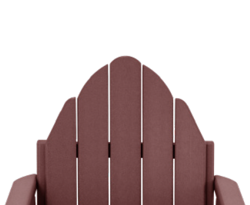 Mission chair back