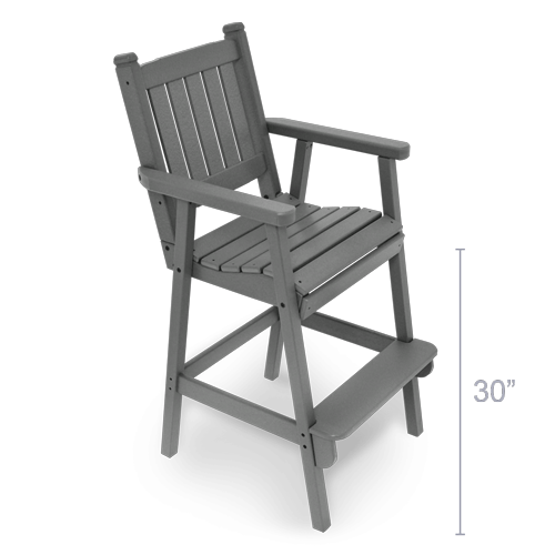 stationary bar height chair