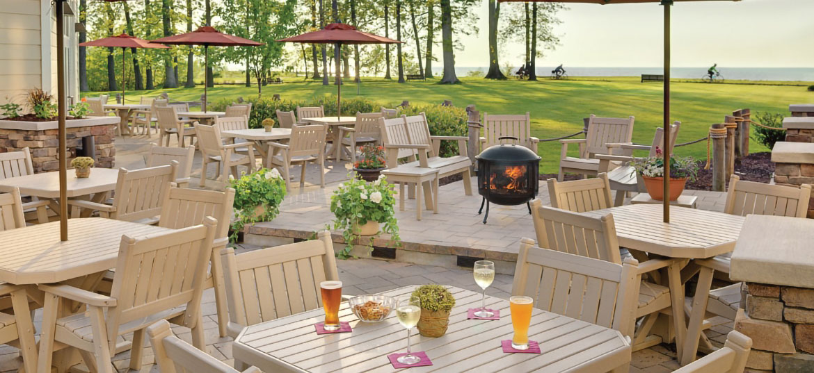 by the yard hdpe tables and chairs
